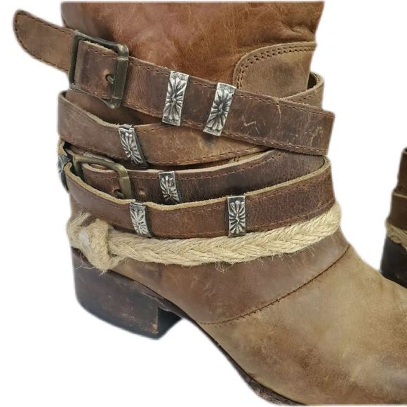 ♦️SOLD♦️🦅FREEBIRD🦅 DROVE 6  Badass boots🏍👢 - Picture 4 of 5